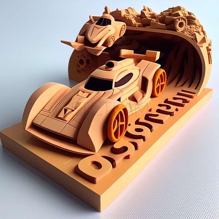 3D модель Игра Гонщики Лего (STL)